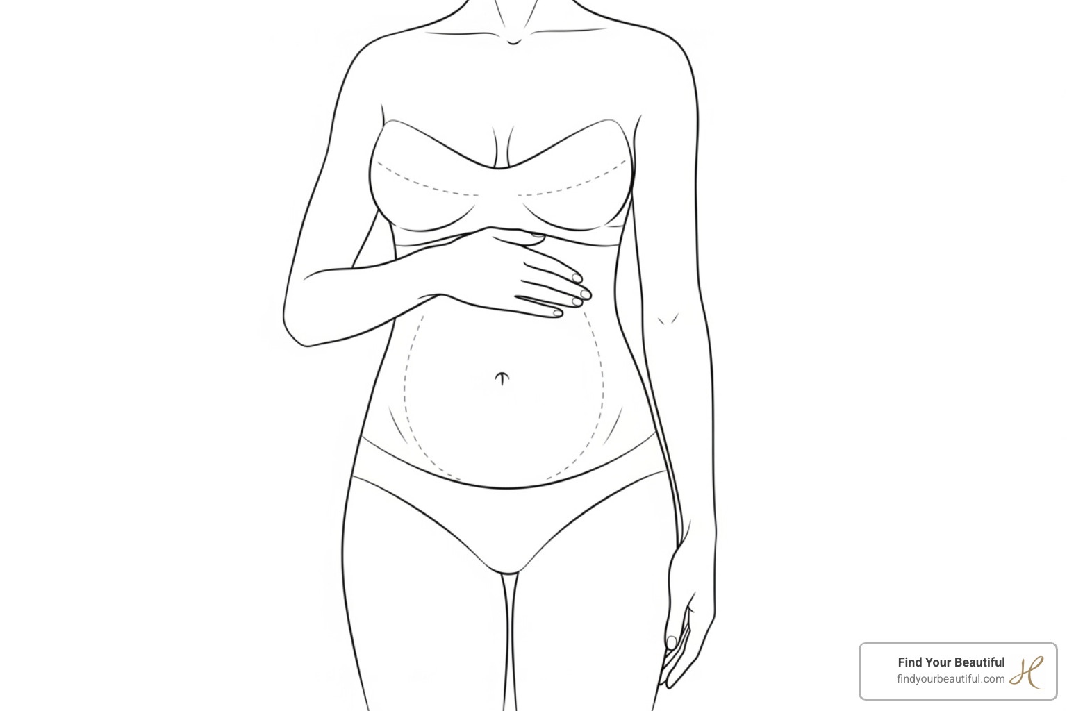diagram showing the various body areas a mommy makeover can address - mommy makeover diagram showing the various body areas a mommy makeover can address - mommy makeover
