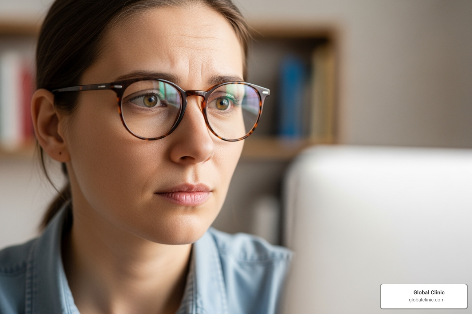 Person looking focused and clear-minded - nad infusion Person looking focused and clear-minded - nad infusion