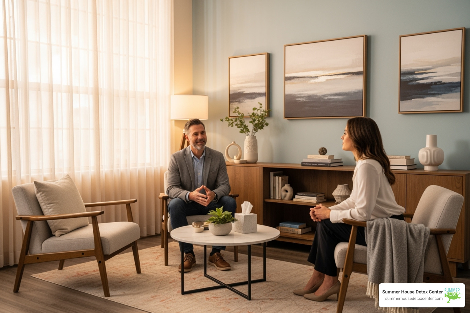 A welcoming and professional therapy session - rehab in coral gables A welcoming and professional therapy session - rehab in coral gables