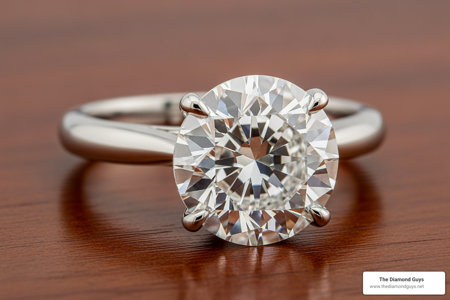 beautiful, large lab-grown diamond ring - lab grown solitaire