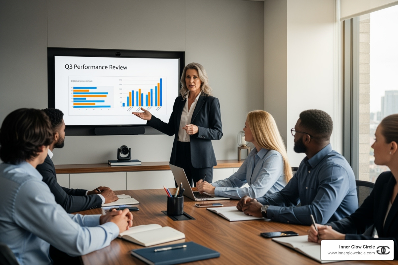 leader confidently presenting to their team - mentor and coaching programs for leadership leader confidently presenting to their team - mentor and coaching programs for leadership