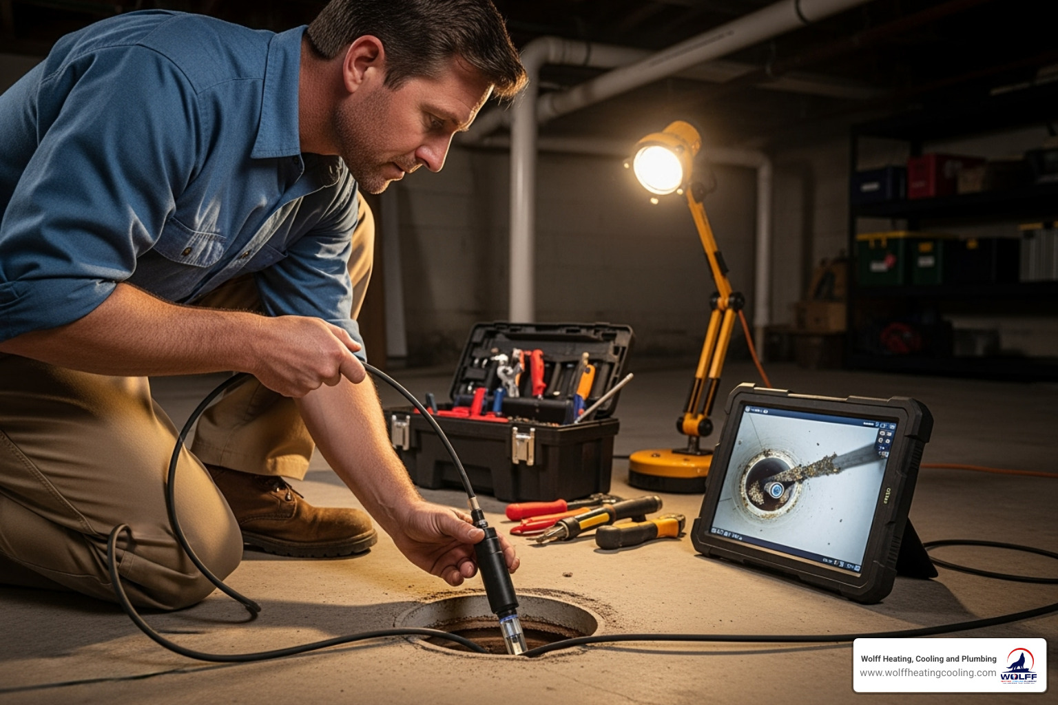 plumber using video inspection camera - drain maintenance albuquerque plumber using video inspection camera - drain maintenance albuquerque