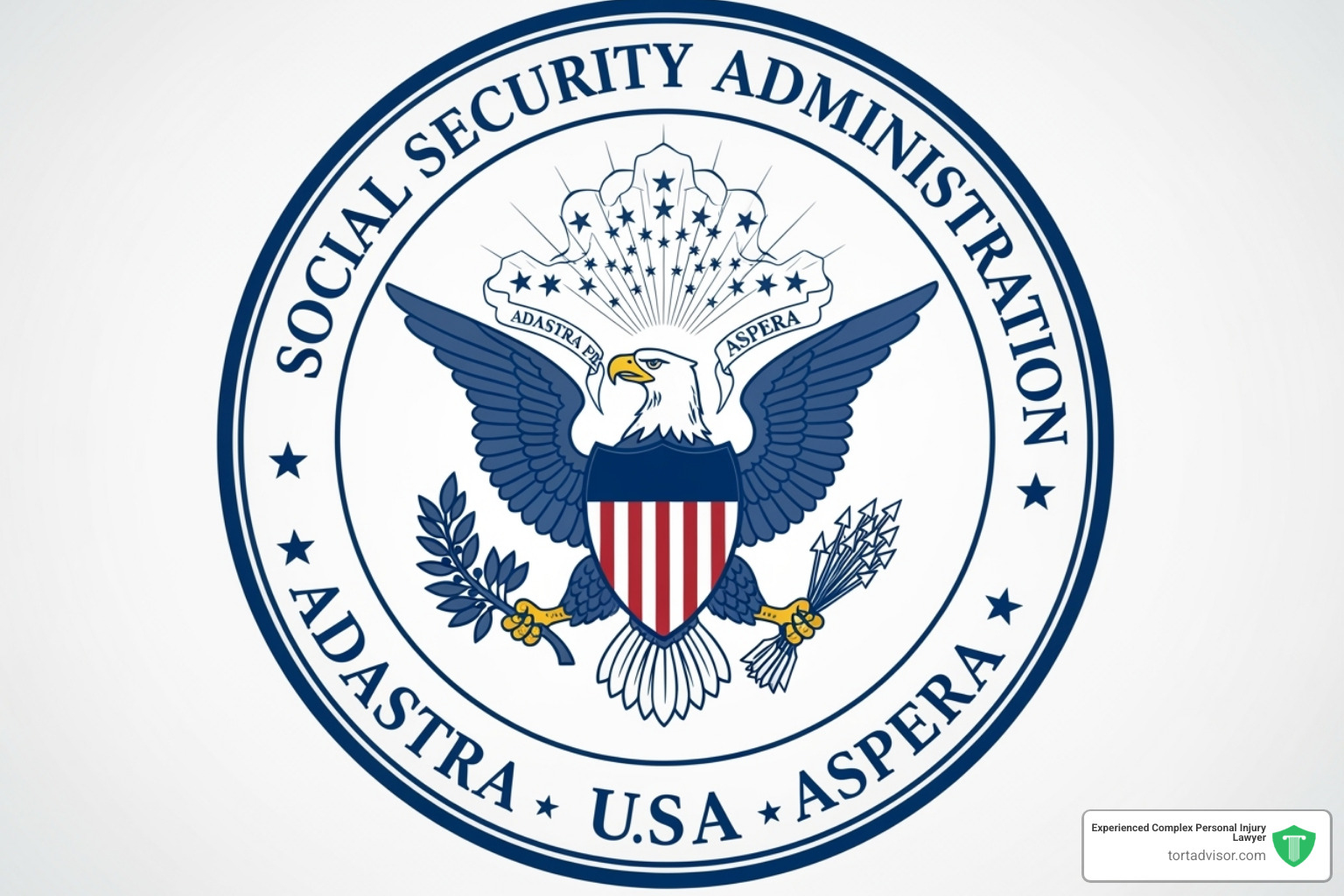 Social Security Administration seal - Social Security benefits