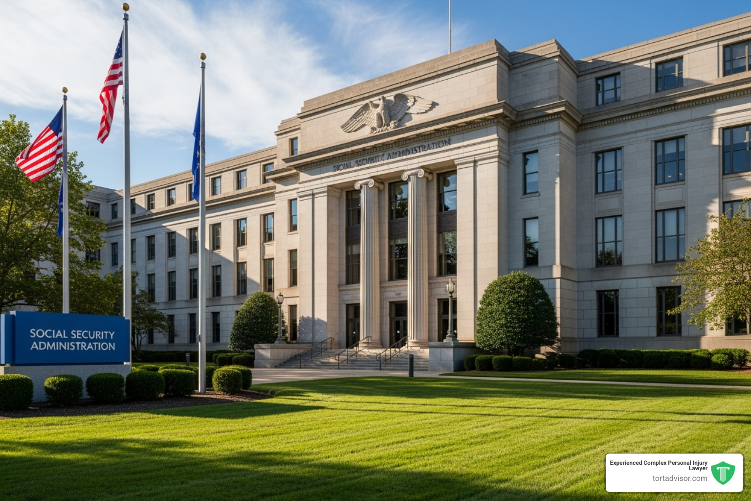 Social Security Administration building - SSDI for anxiety Social Security Administration building - SSDI for anxiety