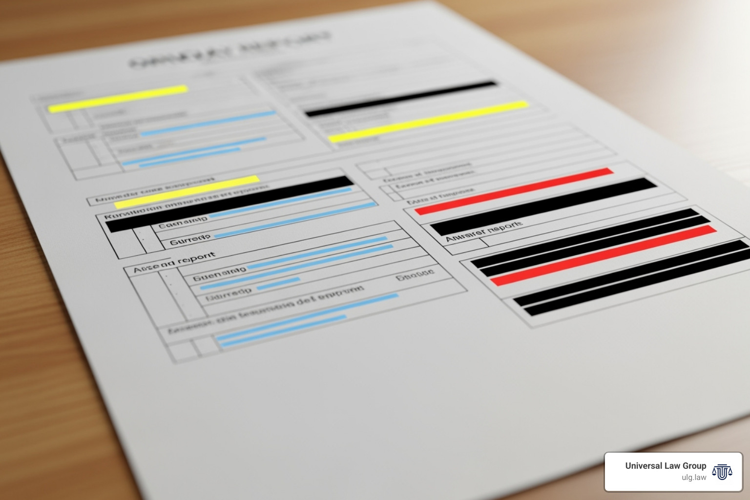 redacted sample CR-3 crash report with key sections highlighted - Fatal car accident Texas redacted sample CR-3 crash report with key sections highlighted - Fatal car accident Texas