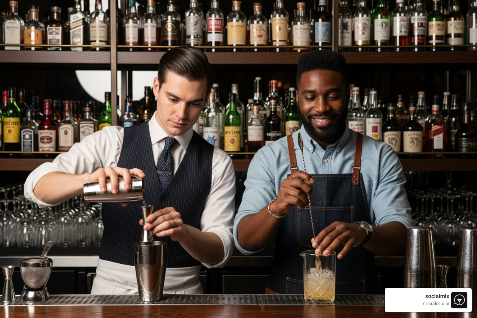 Historical vs Modern Bartender Attire - Speakeasy bartender attire Historical vs Modern Bartender Attire - Speakeasy bartender attire