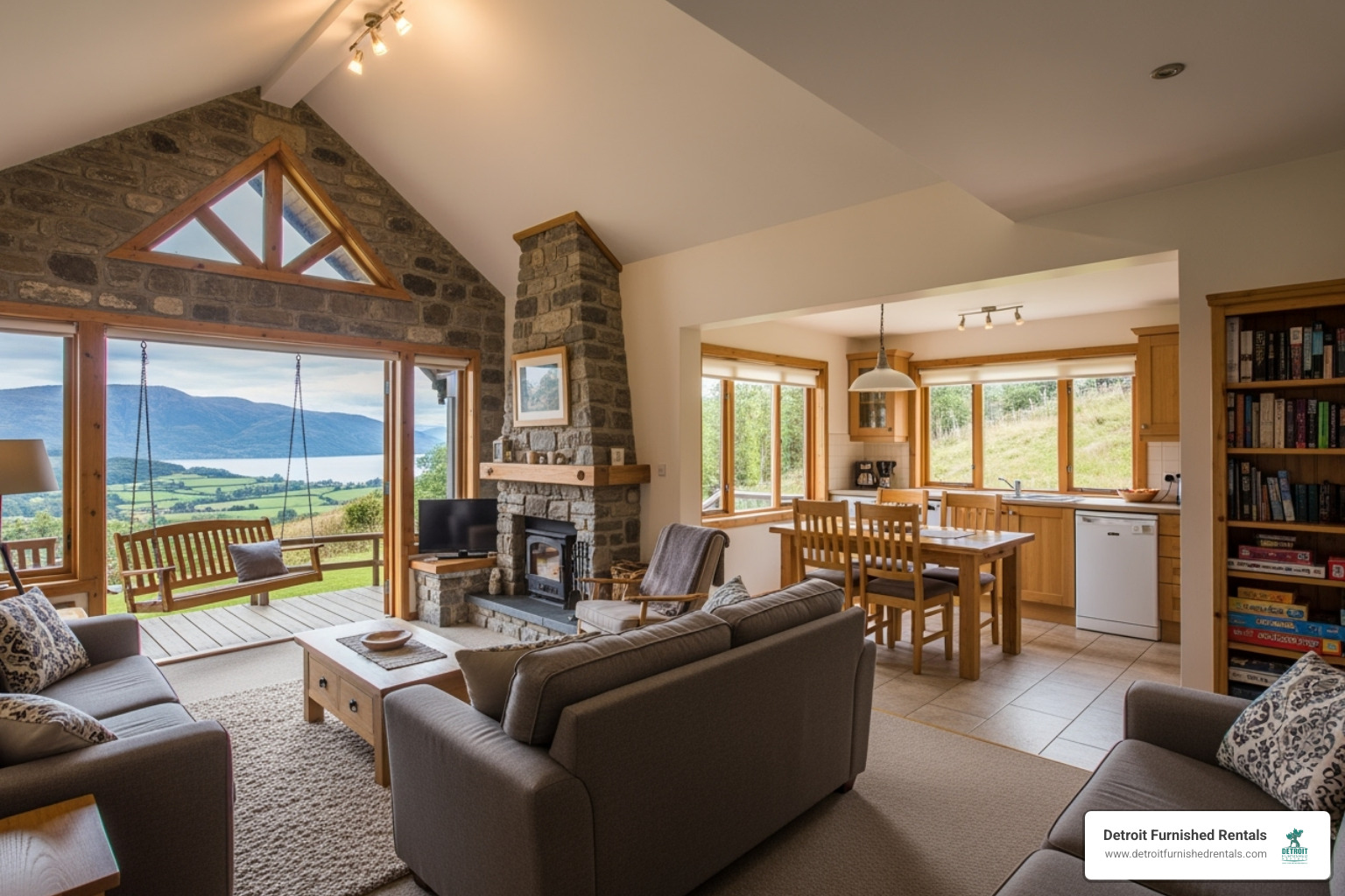 cozy furnished rental home in a scenic location - houses temporarily