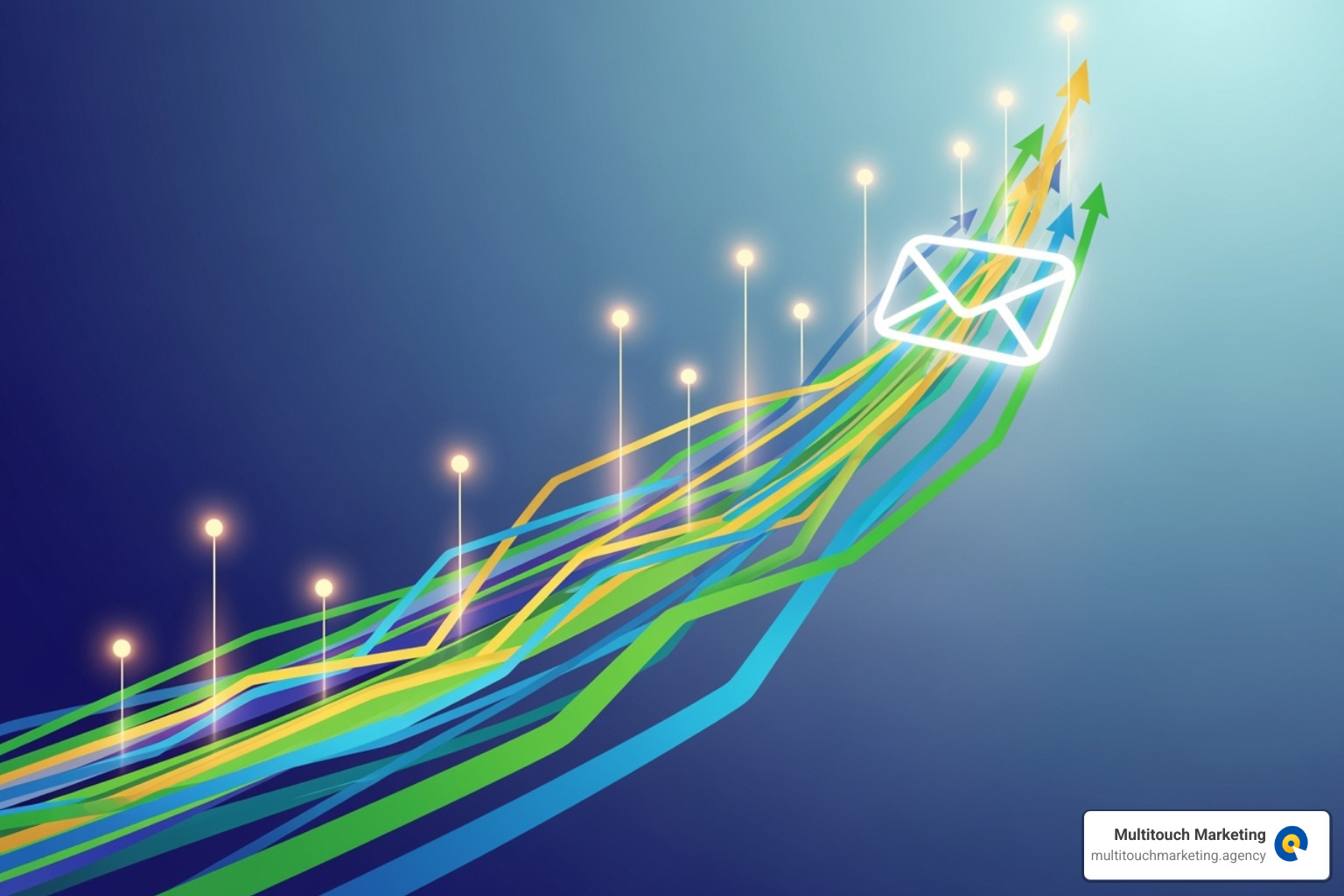 Email marketing performance report showing open rate, click-through rate, and conversion rate - Digital marketing audit