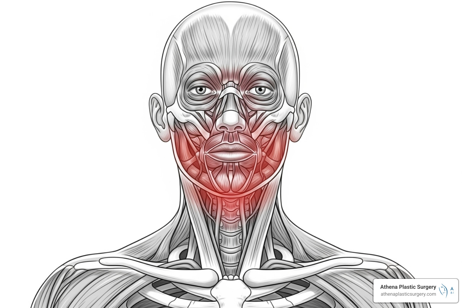 diagram showing common ResurFX treatment areas like the full face, neck, and chest - resurfx laser cost