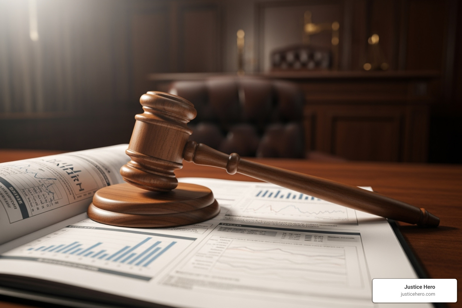 gavel resting on a medical chart - ozempic issues