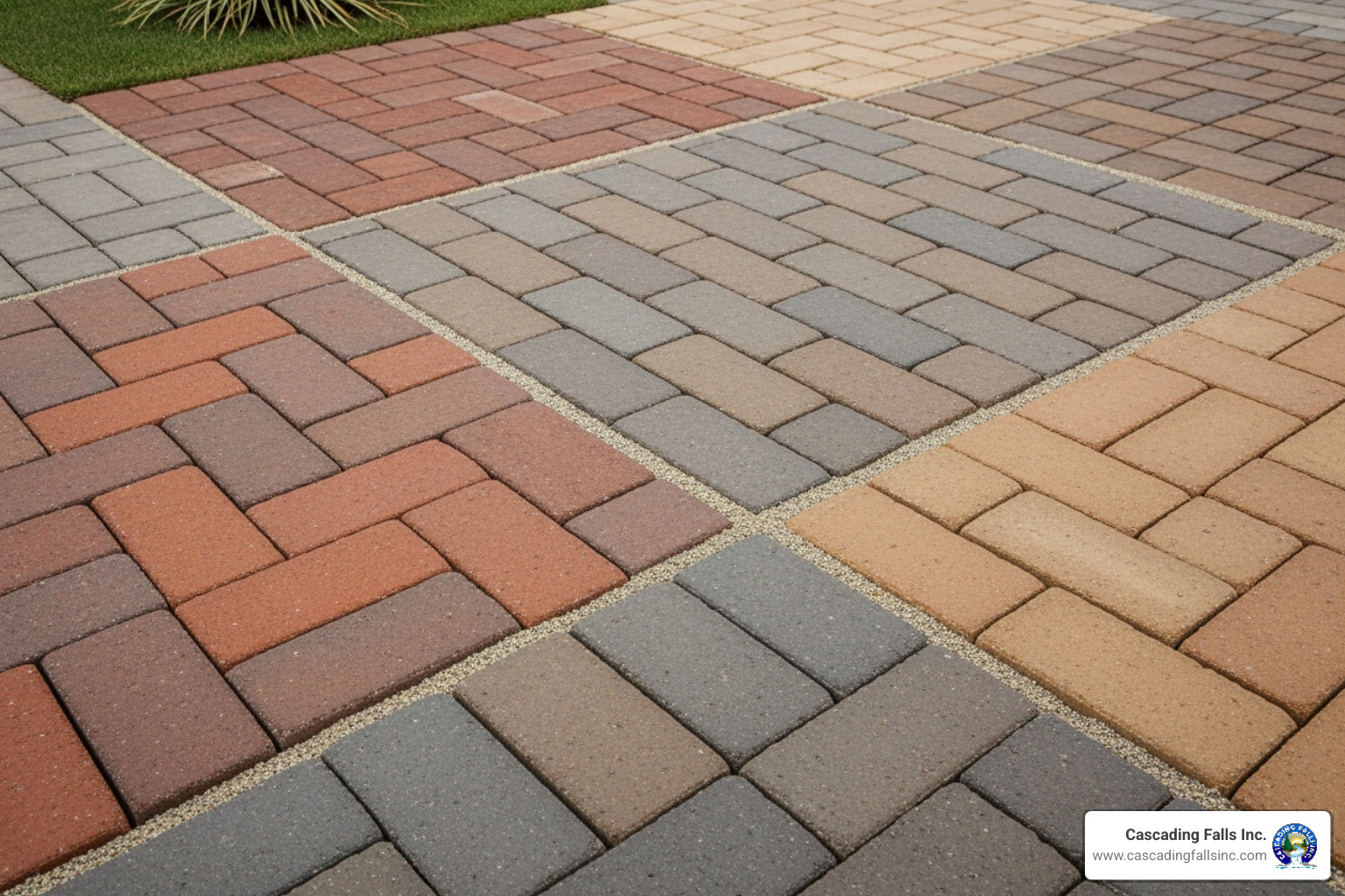 various brick paver styles and patterns like herringbone and running bond - laying brick on concrete slab various brick paver styles and patterns like herringbone and running bond - laying brick on concrete slab