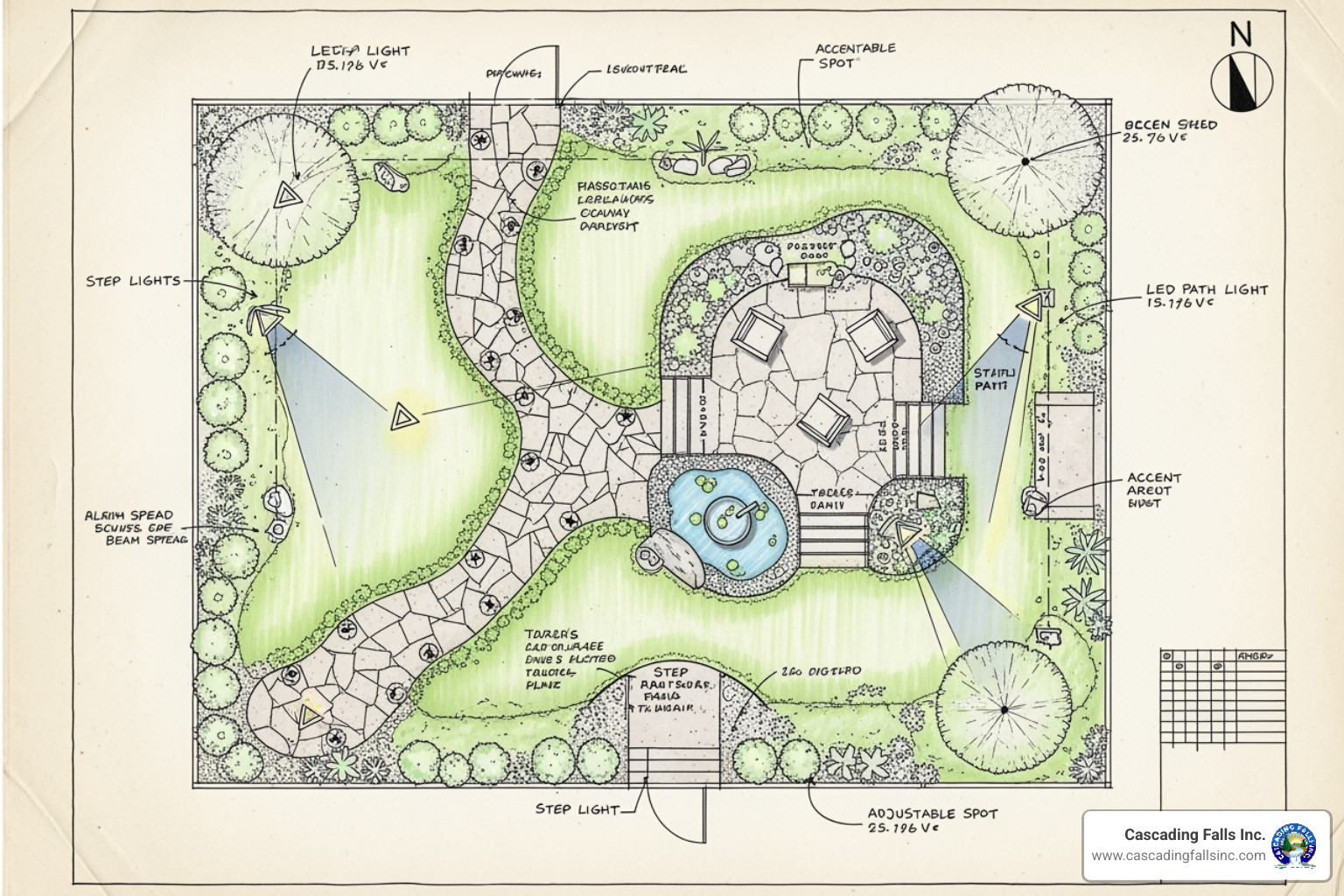 hand drawn landscape lighting plan - add outdoor light hand drawn landscape lighting plan - add outdoor light
