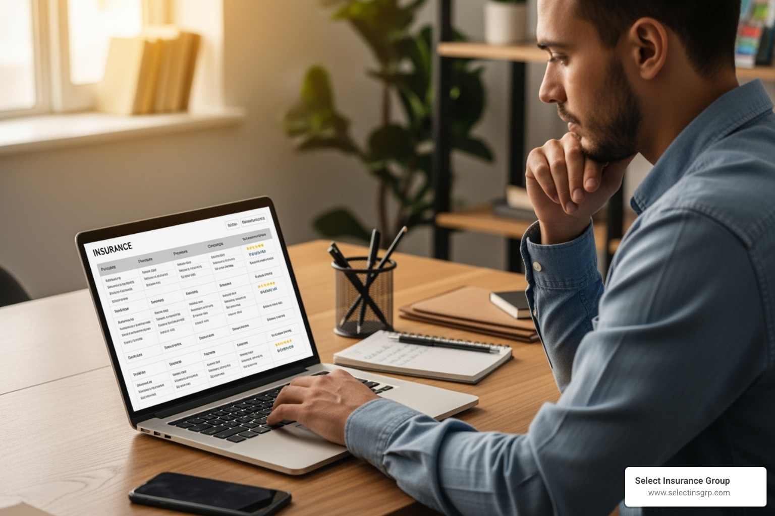 Person on a laptop comparing insurance quotes - single truck insurance Person on a laptop comparing insurance quotes - single truck insurance