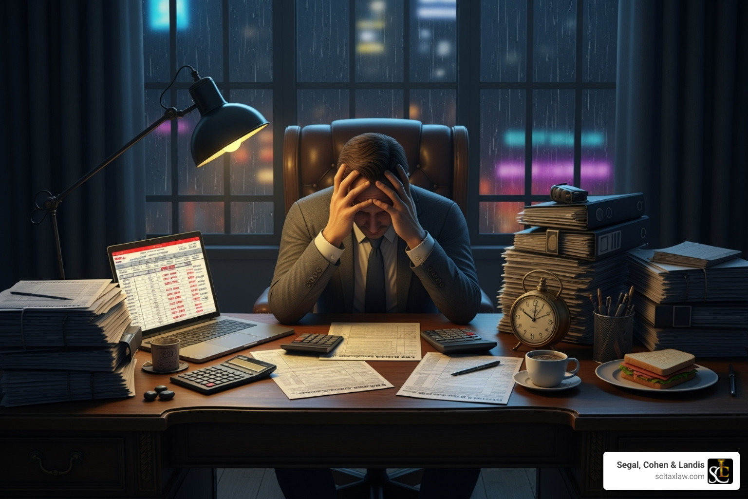 Notice of Federal Tax Lien document - Business tax problems Notice of Federal Tax Lien document - Business tax problems