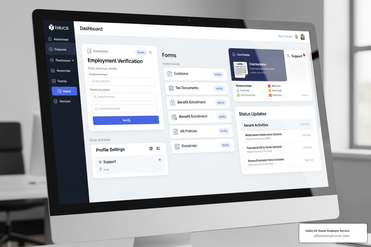 E-Verify online portal dashboard - Federal contractor E-Verify