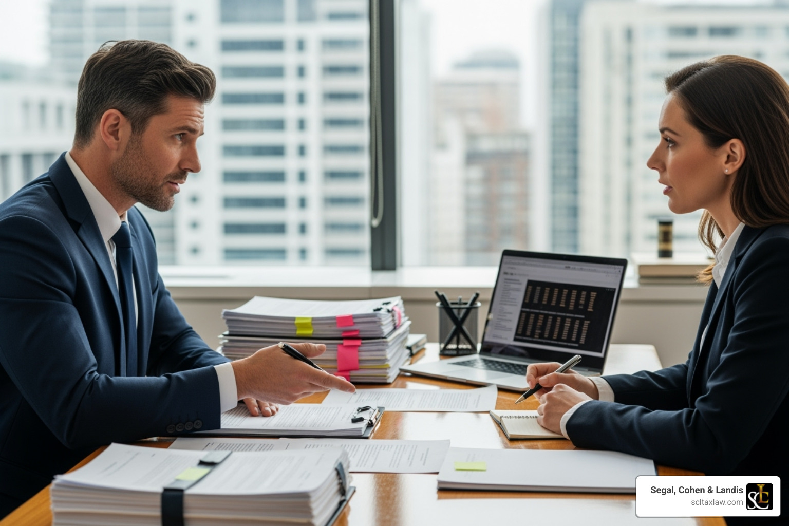 A professional consultation between an attorney and a client - Tax defense attorney LA A professional consultation between an attorney and a client - Tax defense attorney LA