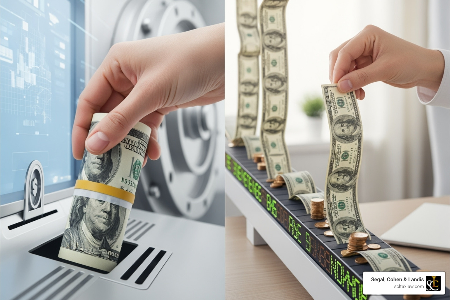 Comparing a one-time bank levy with a continuous wage garnishment - IRS levy release