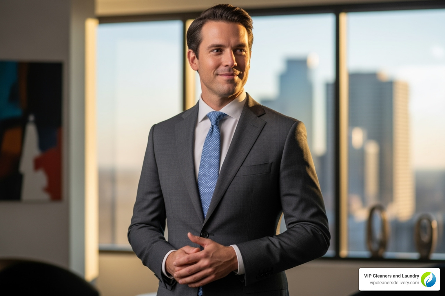 person confident in suit - same day tailor service person confident in suit - same day tailor service