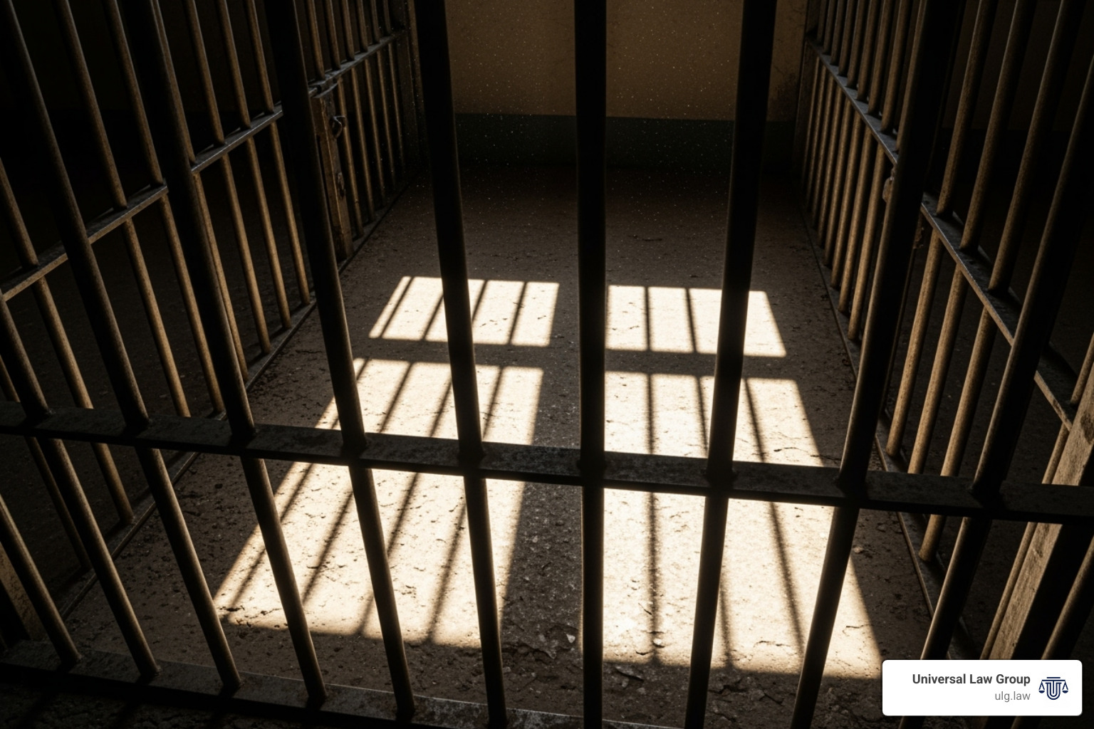 prison bars casting a shadow - Aggravated assault charges prison bars casting a shadow - Aggravated assault charges