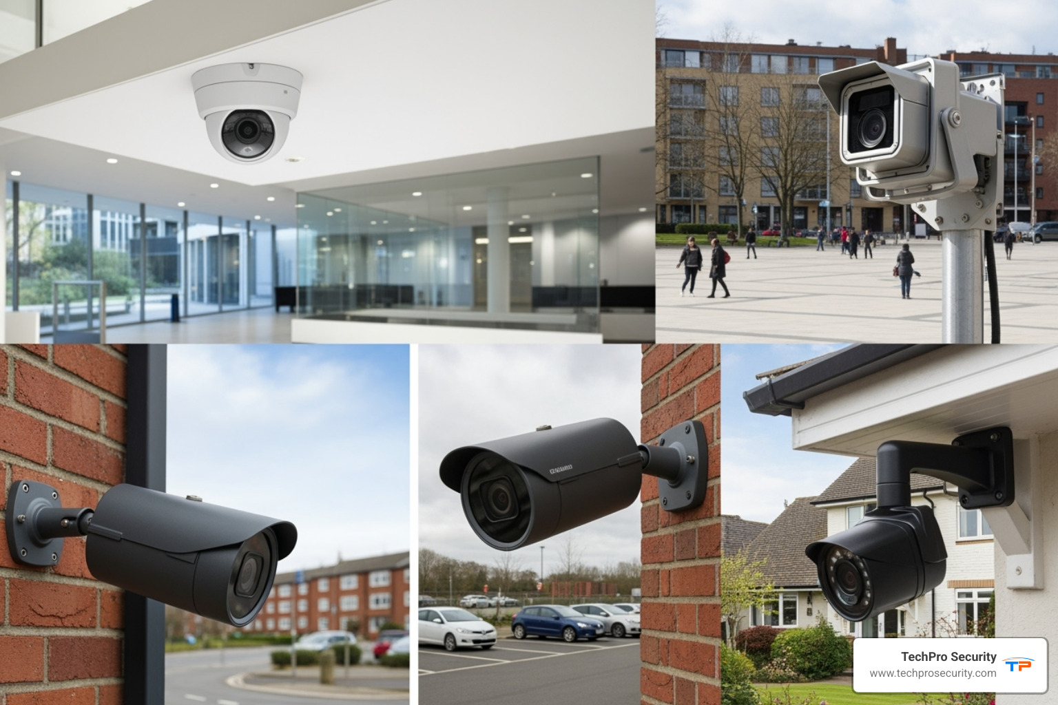 Different security camera types - security camera installation fort lauderdale