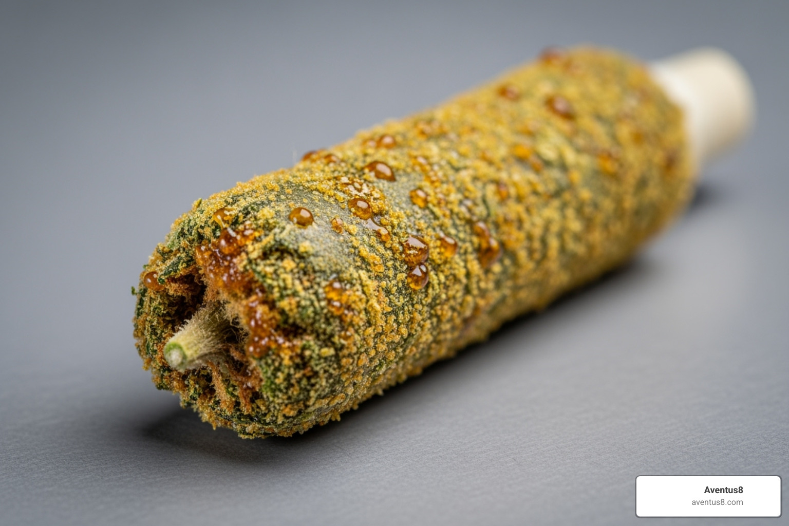 A kief-coated infused pre-roll - pre rolls weed