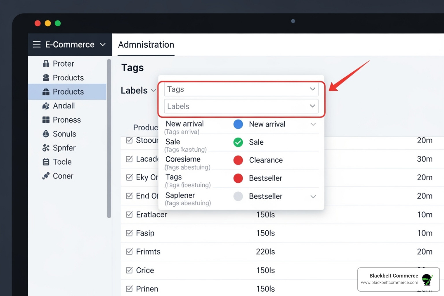Filter by tag feature in Shopify admin - shopify tags best practices