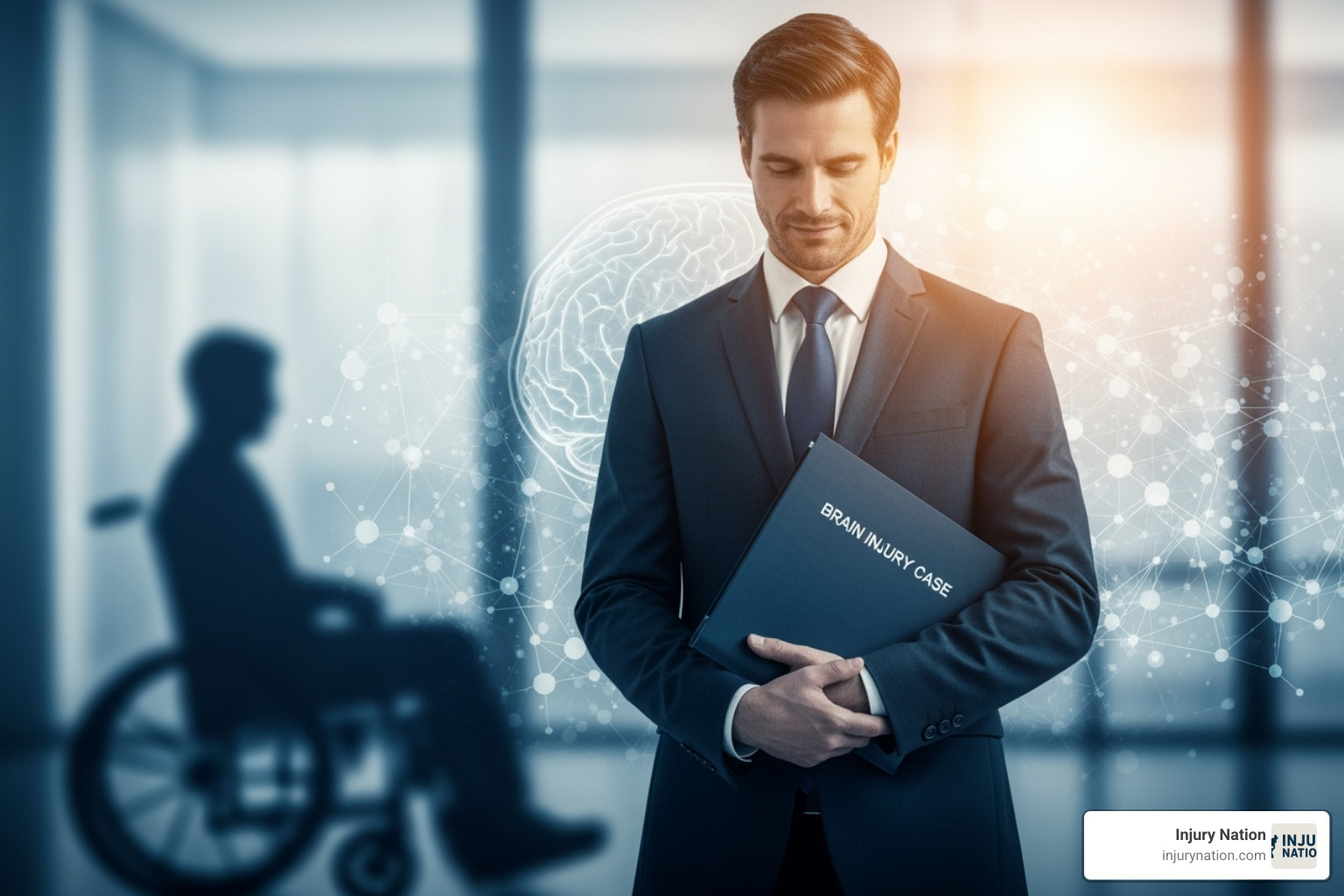 A flowchart showing the steps of a personal injury lawsuit, from initial injury to settlement or trial - brain injury lawyer