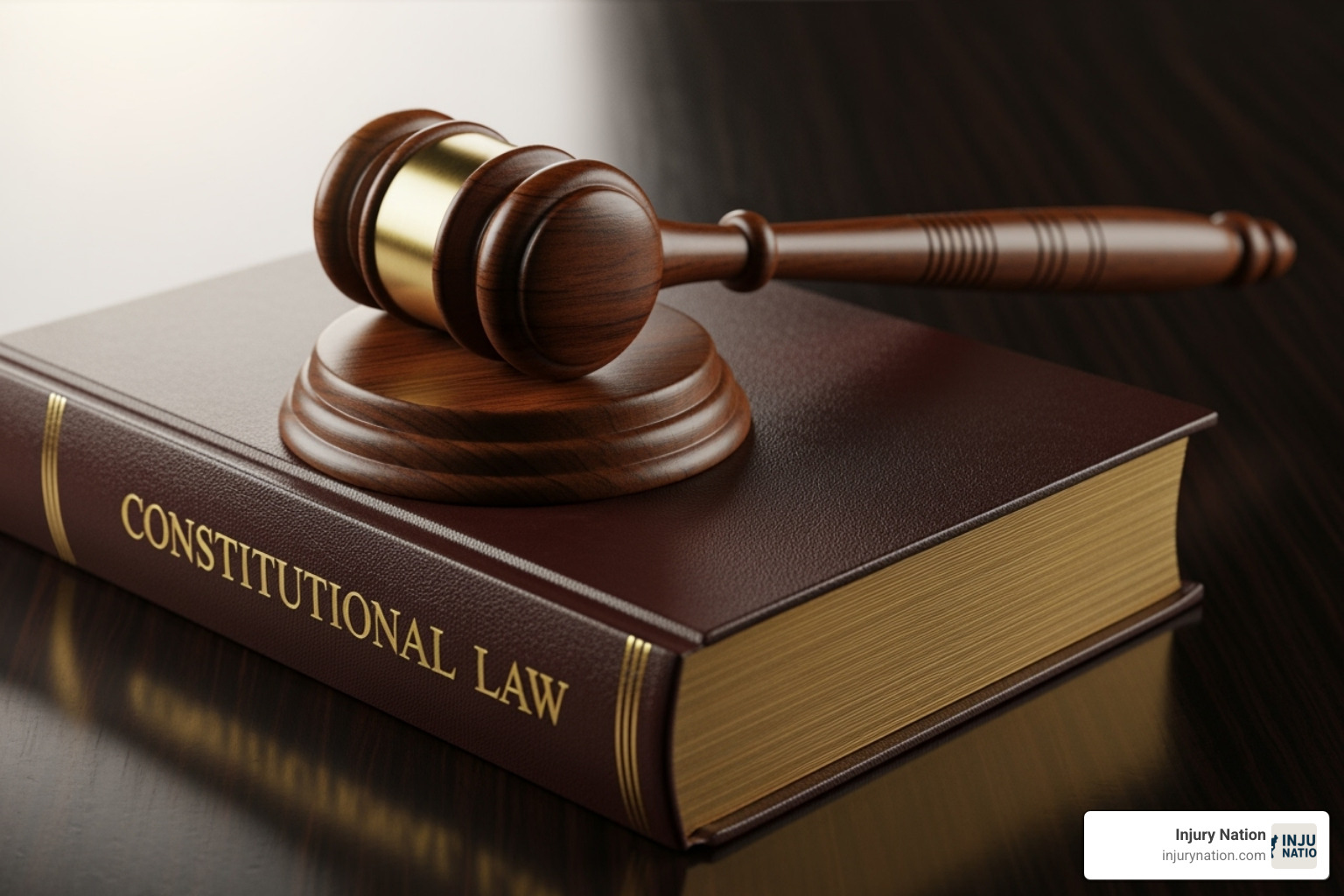 gavel resting on a law book - Dental malpractice Las Vegas