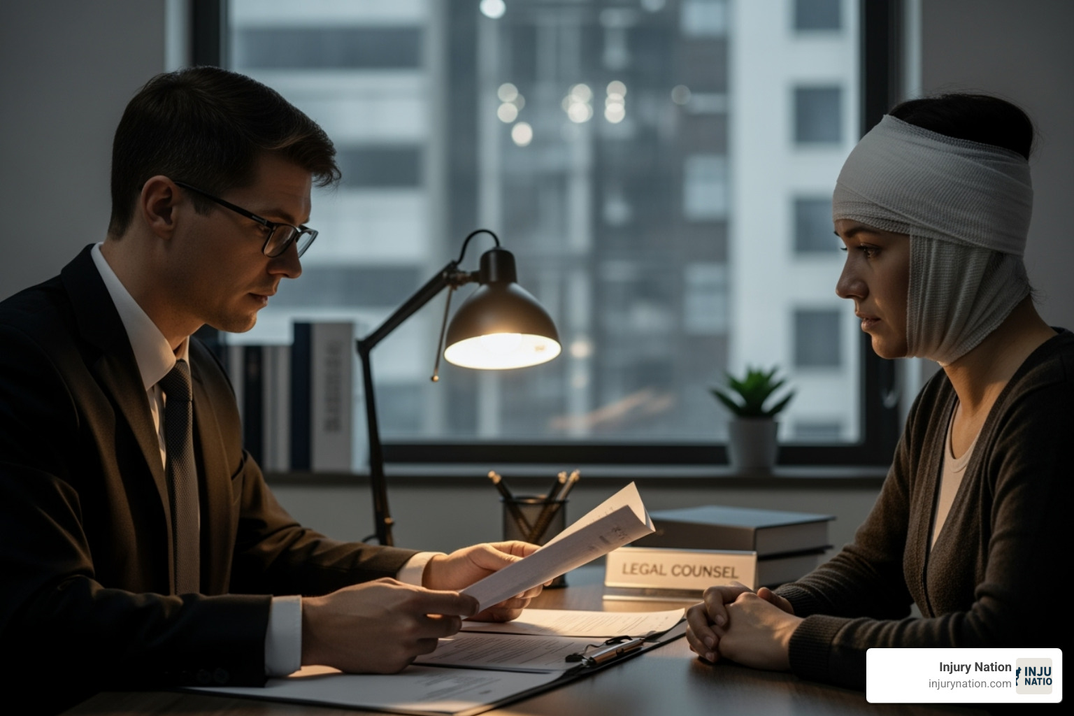 Diagram illustrating the difference between an open and closed traumatic brain injury - brain injury lawyer near me