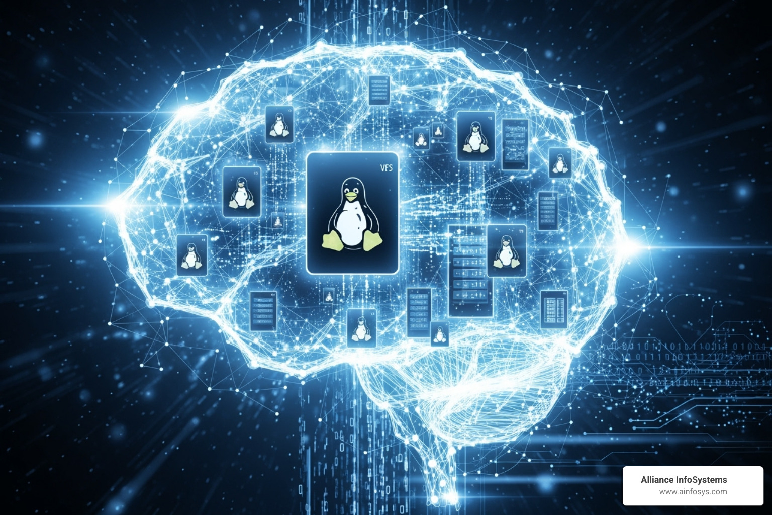 Logos of popular Linux distributions - linux cloud vps hosting