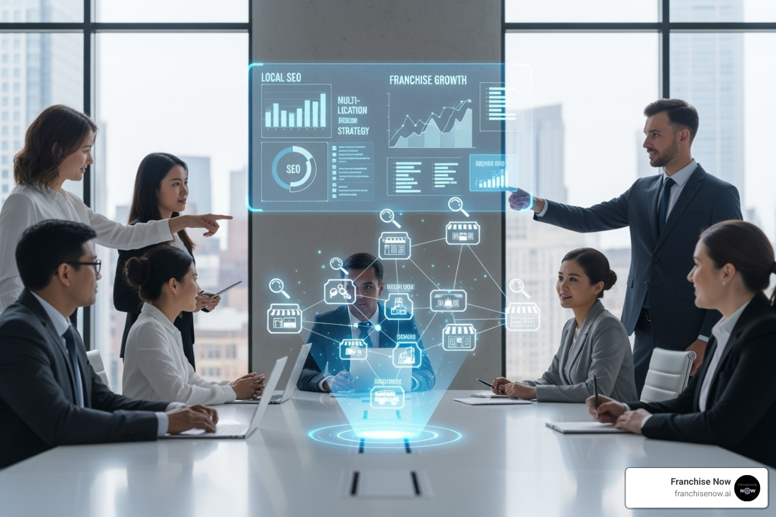 Google Business Profile listing for a specific franchise location on a map - franchise seo company Google Business Profile listing for a specific franchise location on a map - franchise seo company