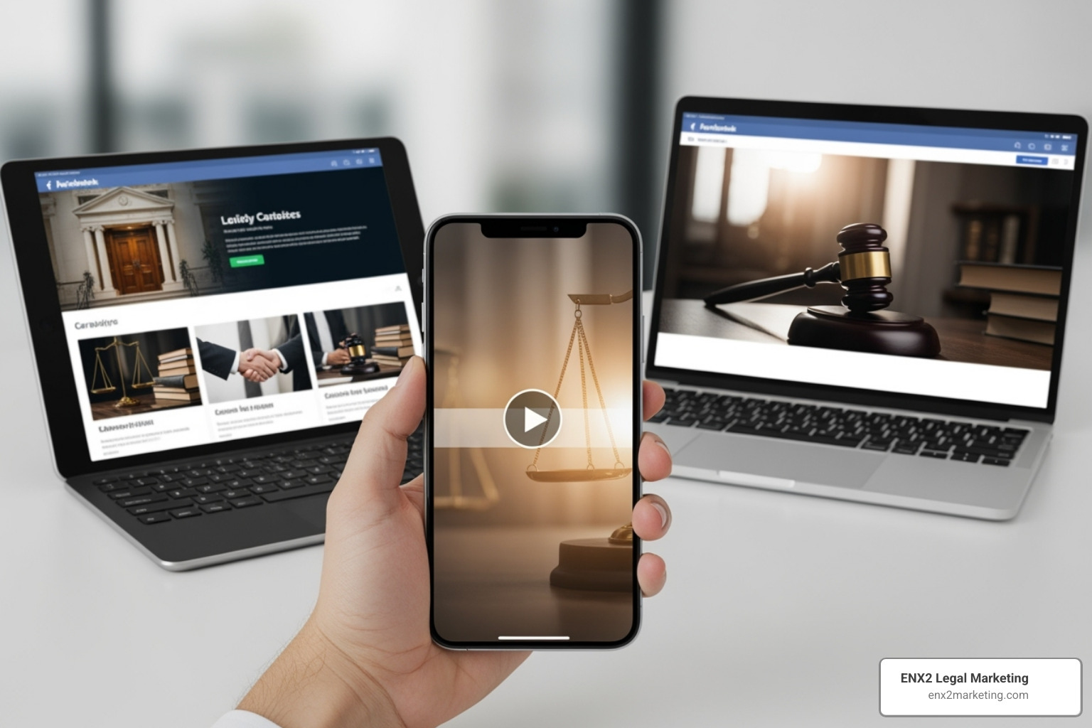 different Facebook ad formats suitable for law firms (video, carousel, image) - Facebook marketing for lawyers