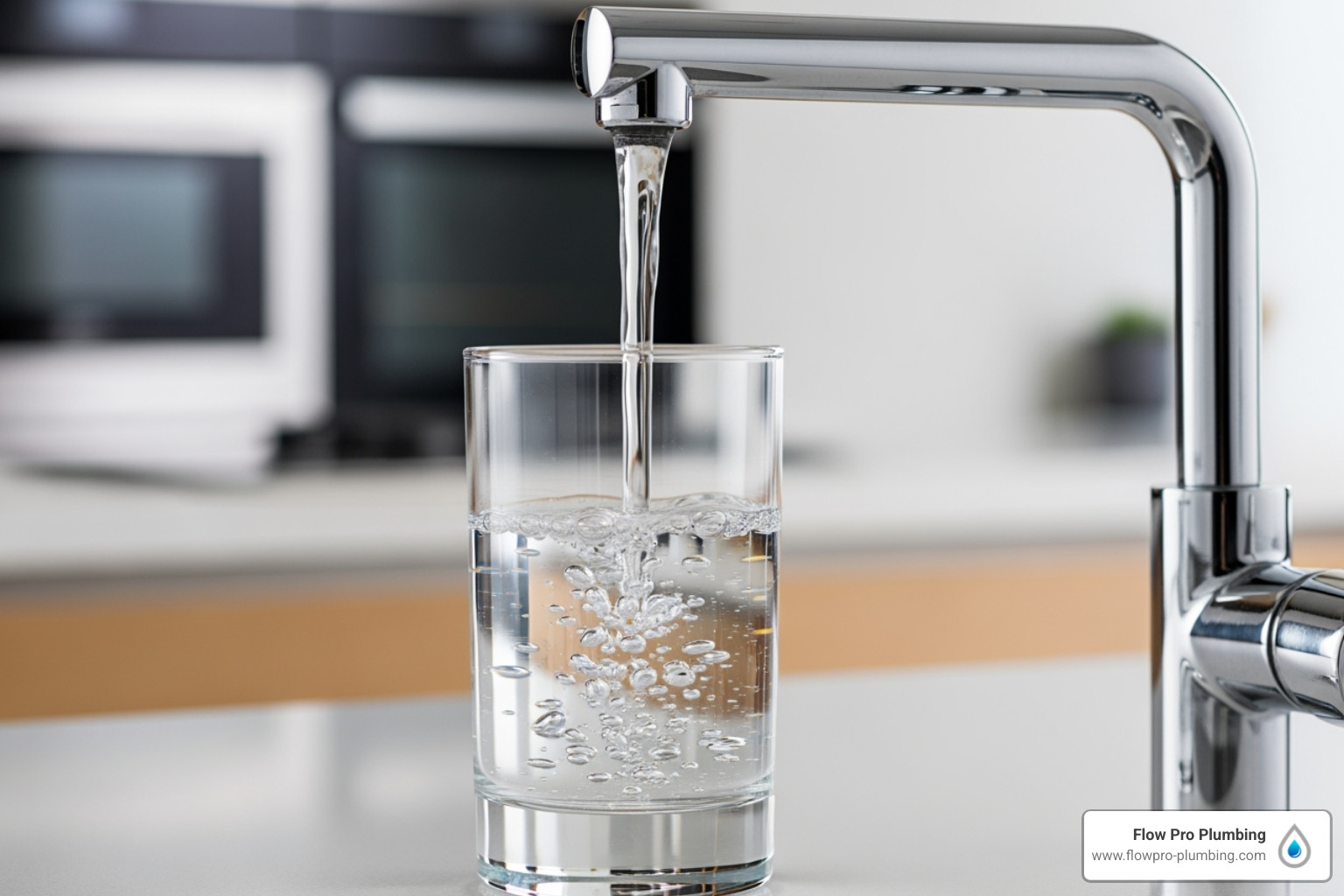 a clean glass of water being poured from a tap - water main repair Brentwood a clean glass of water being poured from a tap - water main repair Brentwood