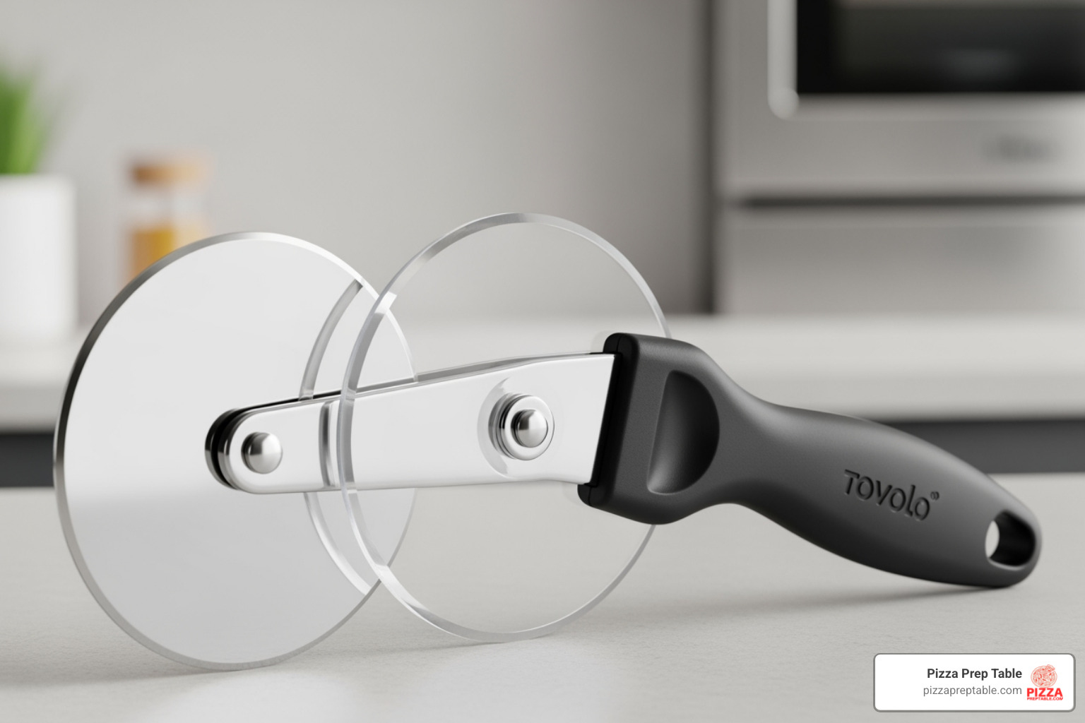 Tovolo 2-in-1 Pizza Wheel - pizza wheel