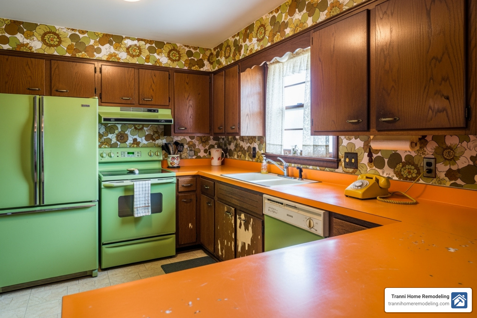 dated 70s-style kitchen with worn-out cabinets - bath and kitchen remodel near me dated 70s-style kitchen with worn-out cabinets - bath and kitchen remodel near me