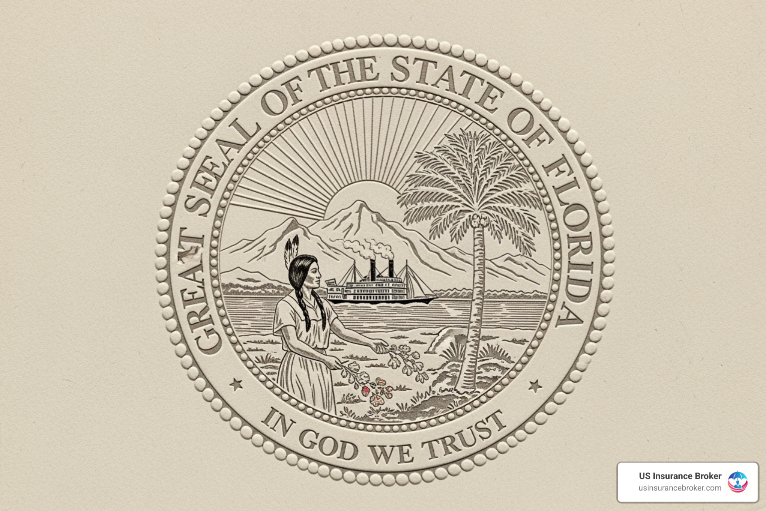 Florida state seal document - clearwater auto insurance quotes