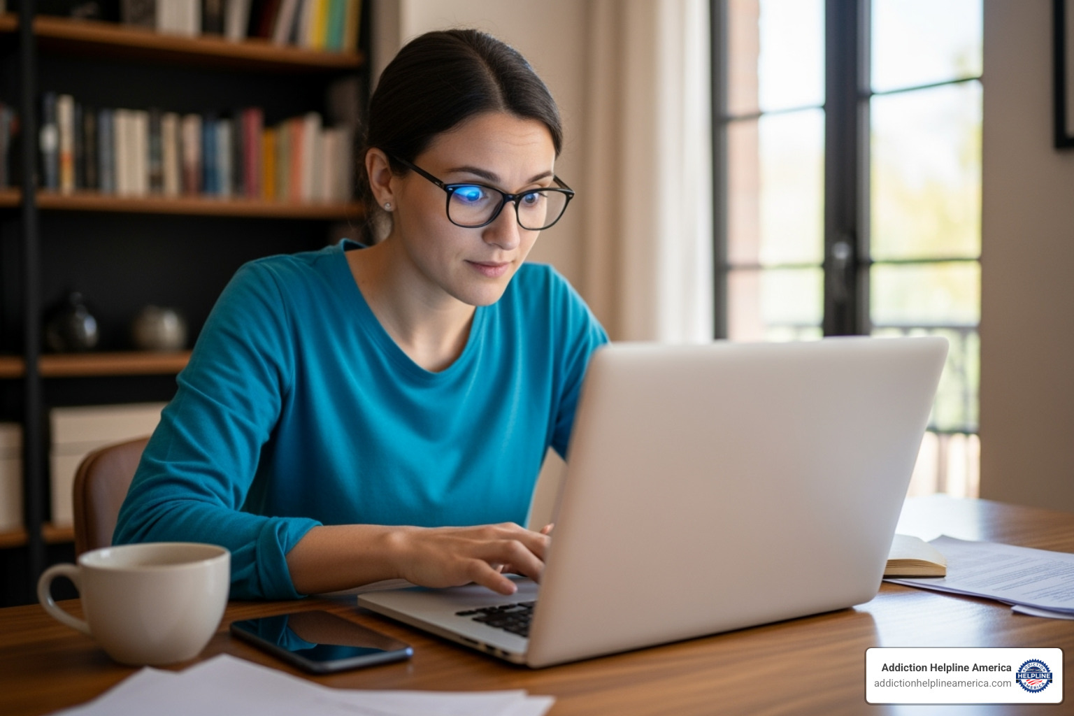Person using a laptop to search for help - methadone suboxone clinics