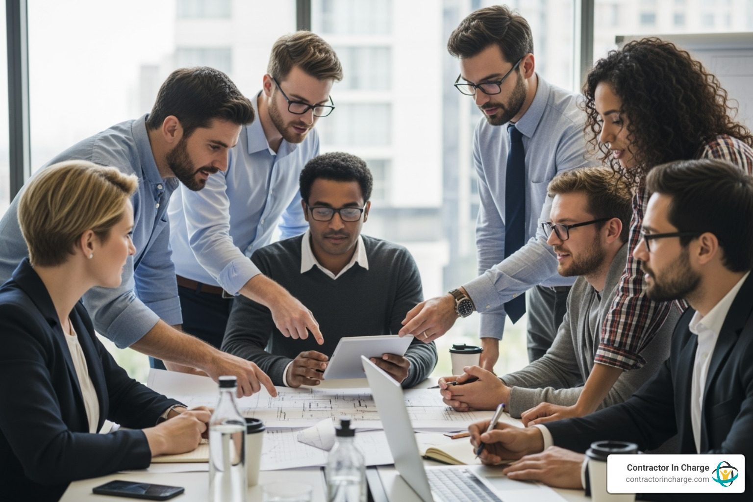 flowchart showing the contract lifecycle stages - ongoing support contract contractors