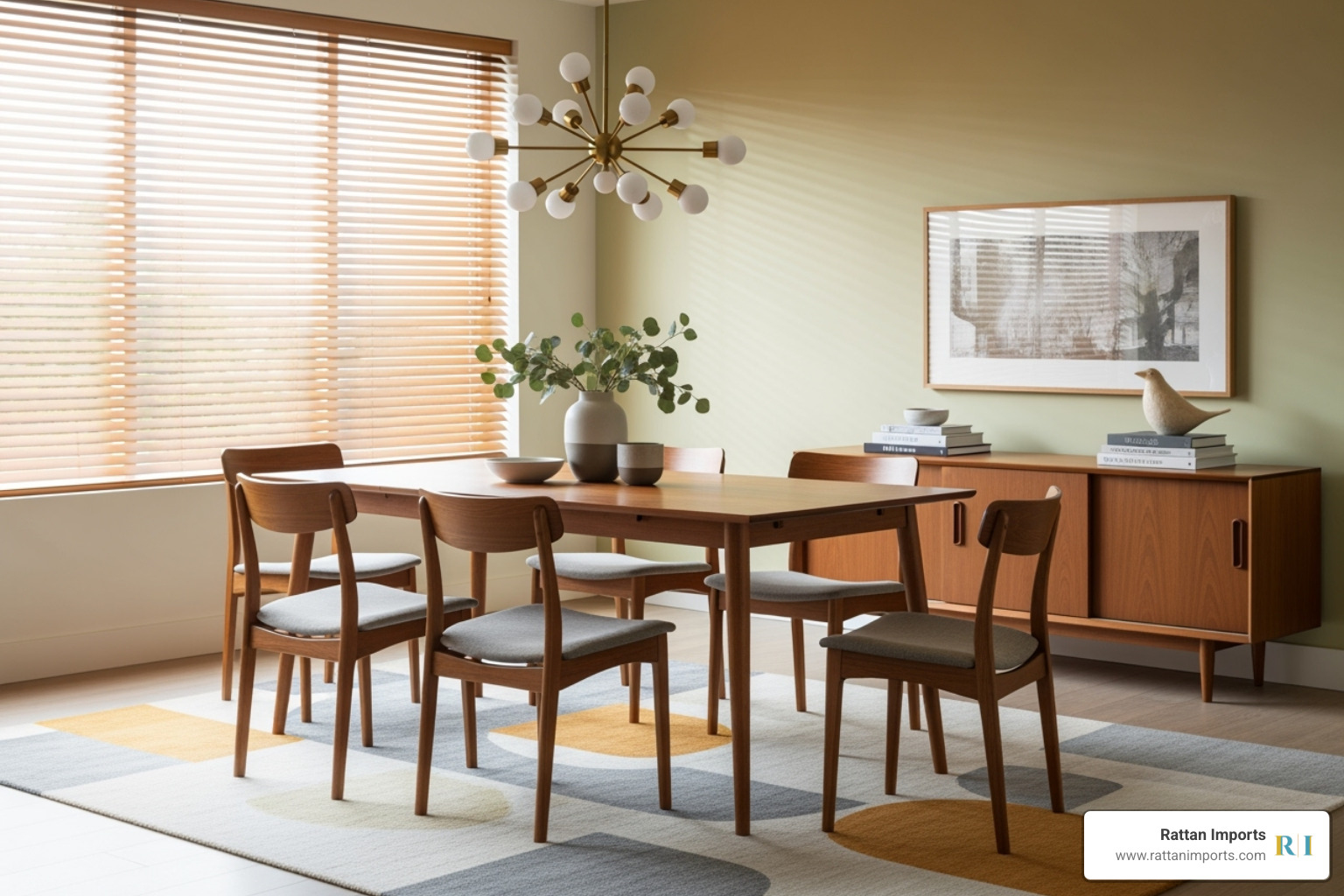 Mid-Century Modern dining set - vintage dining Mid-Century Modern dining set - vintage dining