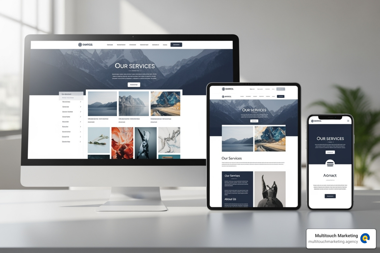 Figma interface showing responsive auto-layout features - Responsive website redesign
