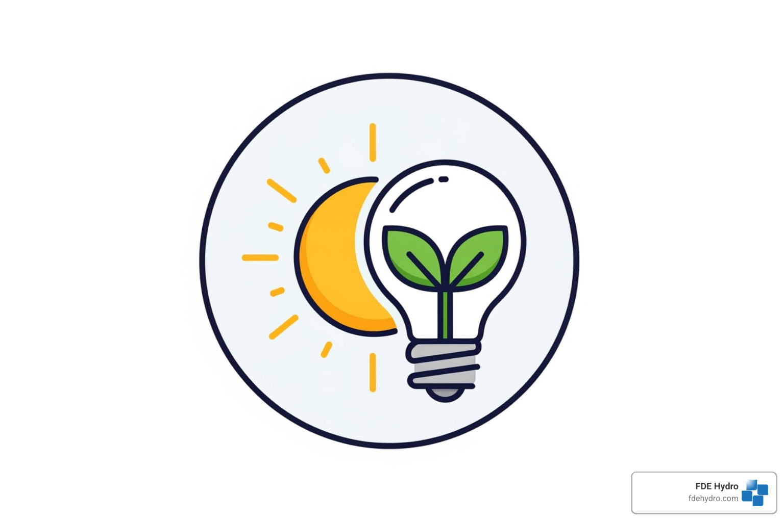 UN Sustainable Development Goal 7 icon - Sustainable energy development UN Sustainable Development Goal 7 icon - Sustainable energy development