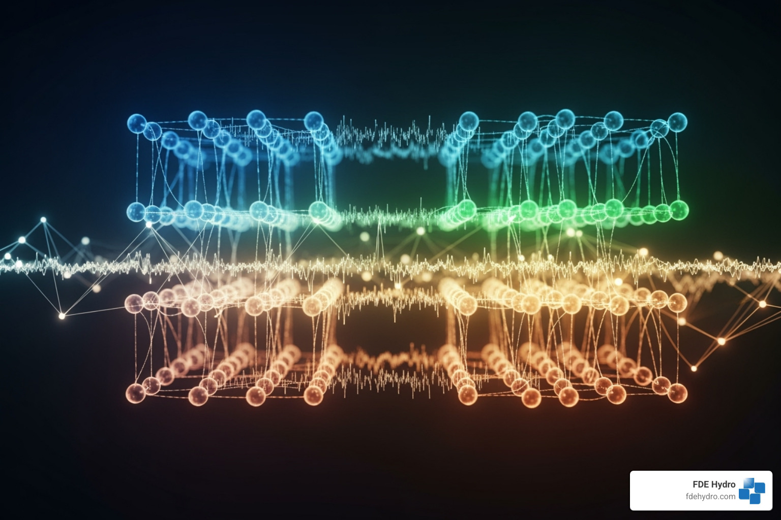 neural network diagram - Water management AI
