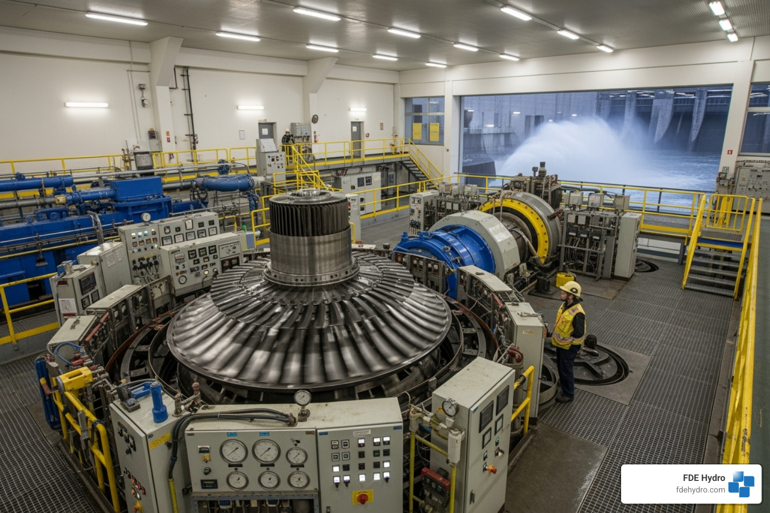 pumped-storage hydropower facility diagram - Hydro dam efficiency