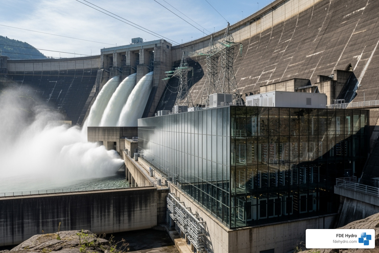 of a hydropower dam integrated with a modern data center - Crypto mining sustainability of a hydropower dam integrated with a modern data center - Crypto mining sustainability