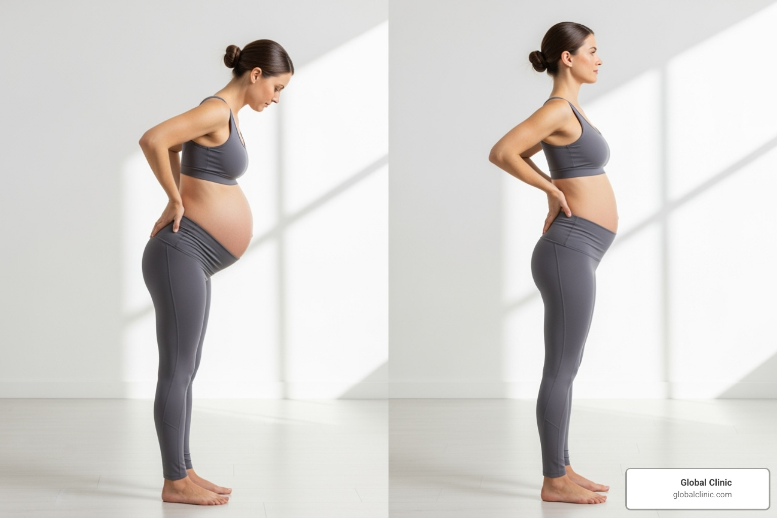 poor postpartum posture vs corrected posture - diastasis recti therapies poor postpartum posture vs corrected posture - diastasis recti therapies