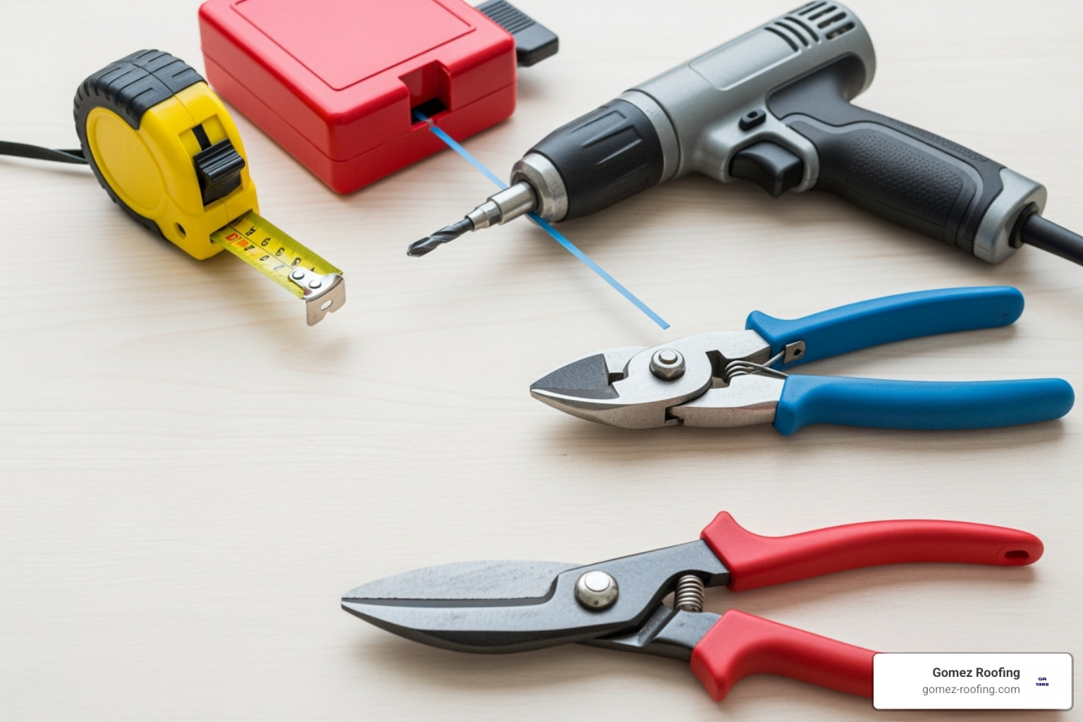 variety of roofing tools for metal shingle installation - metal shingle roof installation variety of roofing tools for metal shingle installation - metal shingle roof installation