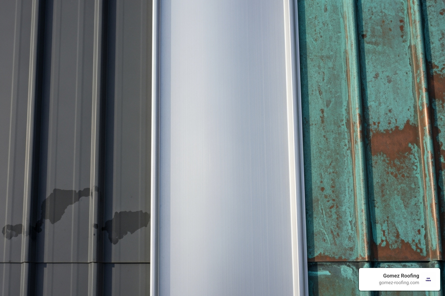 close-ups of different metal roof materials like steel, aluminum, and copper - residential metal roof installation close-ups of different metal roof materials like steel, aluminum, and copper - residential metal roof installation