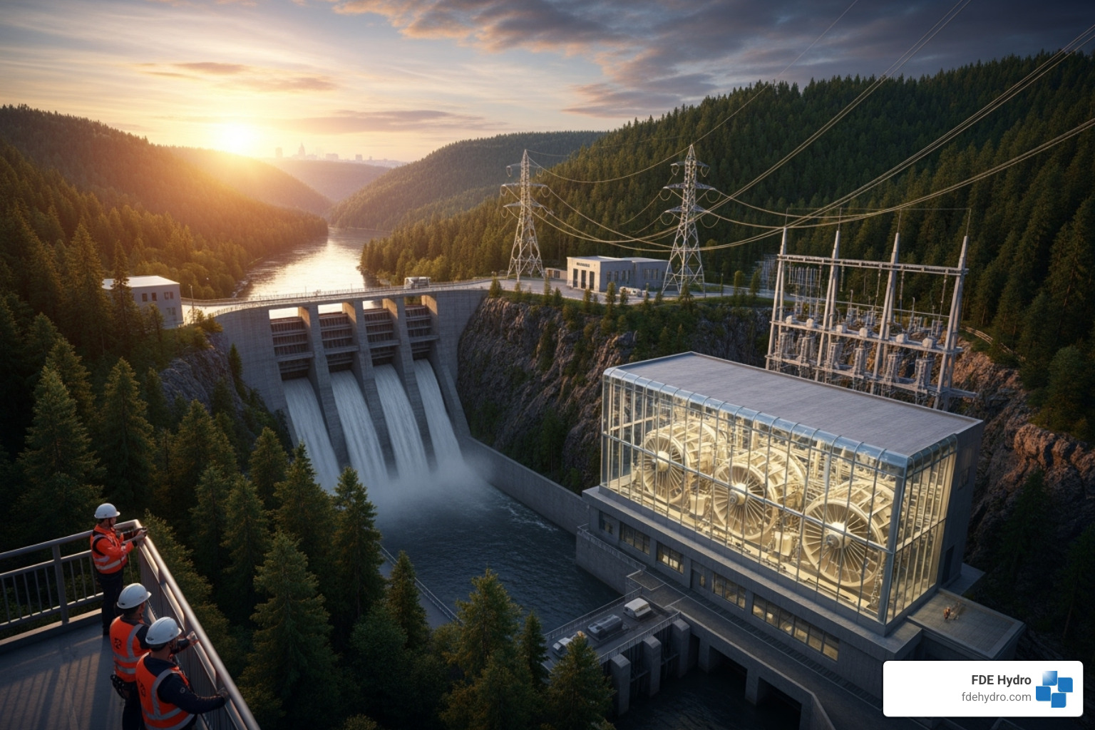 digital twin interface for a hydropower plant - hydropower innovation