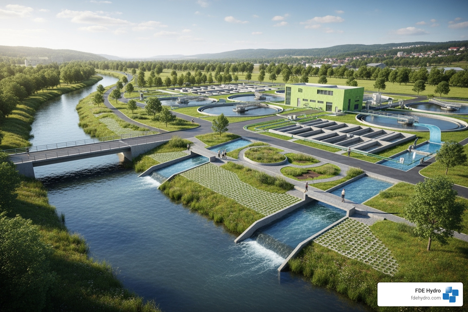 One Water approach diagram - sustainable water infrastructure