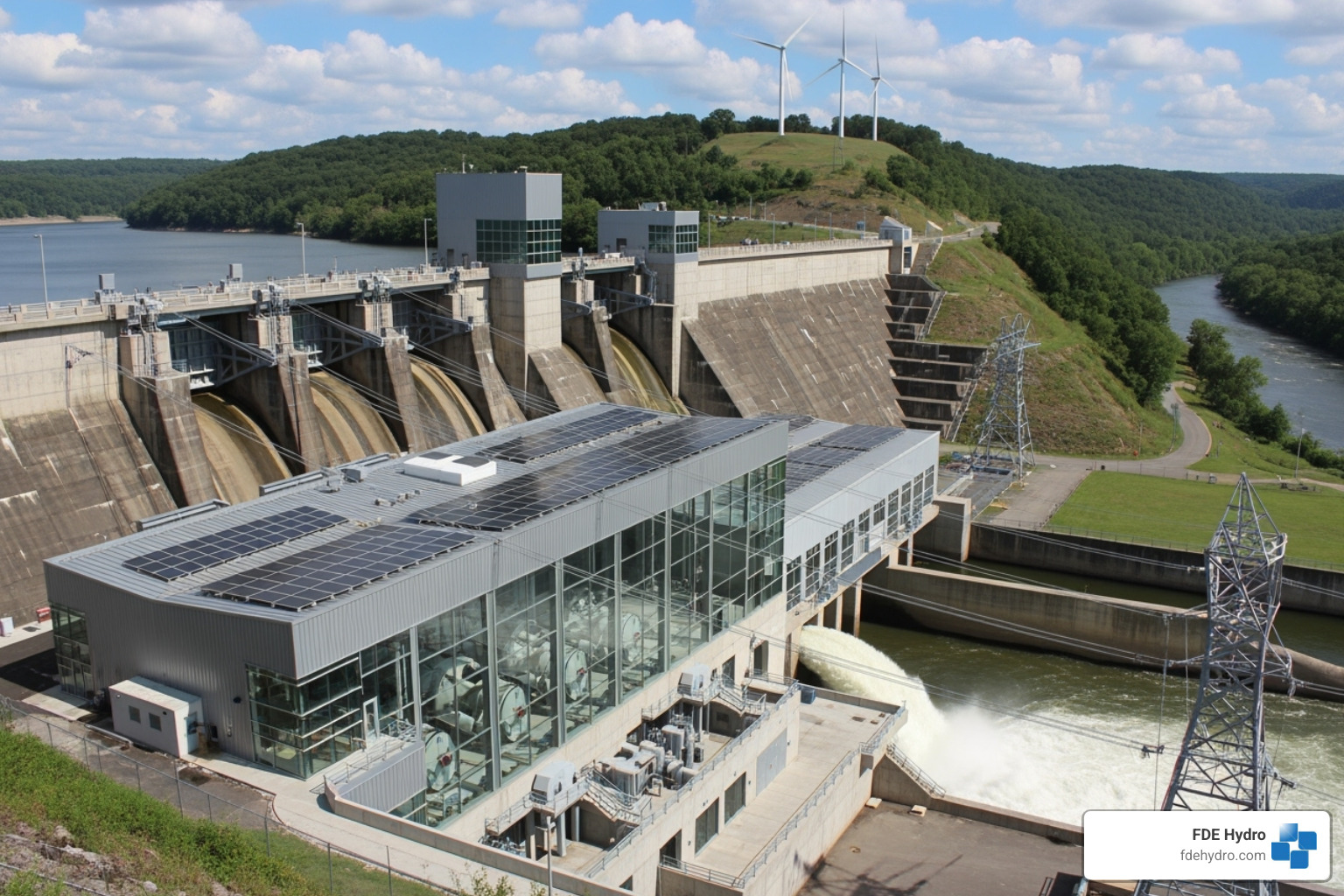 successfully retrofitted U.S. dam - hydropower retrofitting